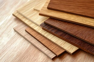 多样木质板材展示