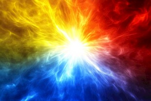 炫彩光芒能量爆发特效图