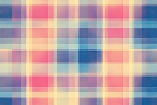 多彩格子图案背景