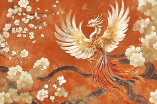 凤凰于飞 繁花相伴