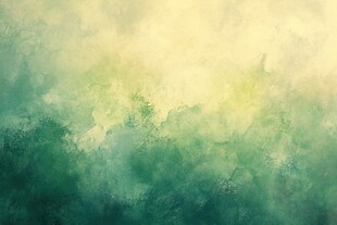 梦幻绿调水彩背景纹理