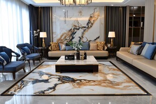 现代奢华风客厅优雅格调