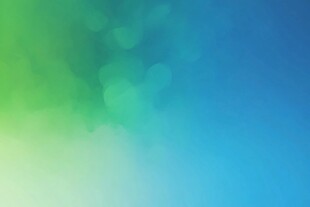 蓝绿渐变梦幻模糊背景图