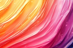 炫彩流动波纹背景图案