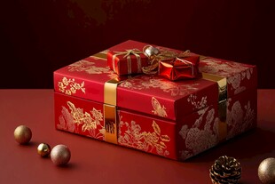 中式喜庆礼盒 精致伴手礼