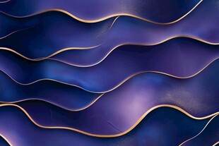 蓝紫色波浪纹理背景图