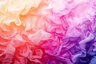 梦幻渐变褶皱布料纹理