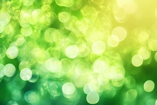 梦幻绿调光斑背景图