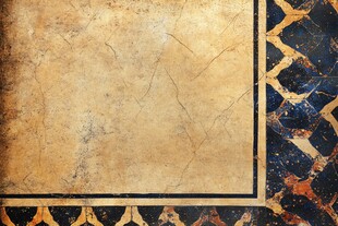 复古花纹大理石地面纹理