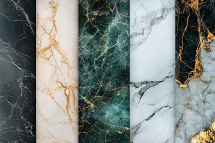 多样奢华大理石纹理展示