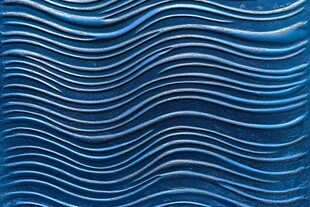 蓝色波纹纹理背景图案