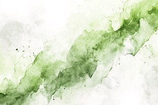 绿色水墨风抽象水彩背景