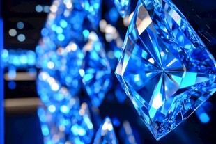 璀璨蓝钻闪耀夺目