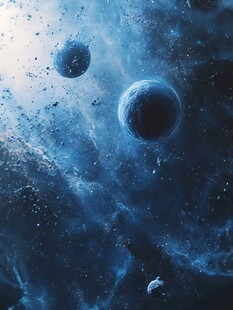 梦幻星际宇宙双行星景观
