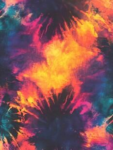 绚丽多彩抽象水彩纹理图案