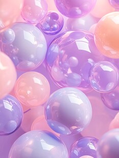 梦幻多彩泡泡球