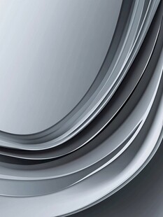 银灰色动感曲线抽象背景