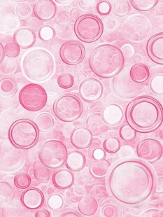 粉色梦幻泡泡背景图