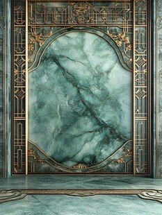 绿玉大理石奢华装饰墙