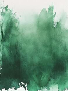 绿色水彩抽象背景纹理