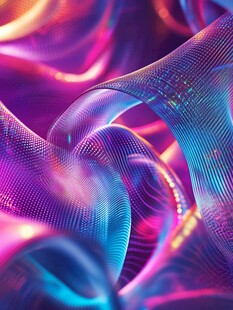 炫彩动感的未来科技纹理