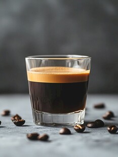 一杯香浓意式浓缩咖啡