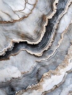 纹理独特的大理石岩石图案