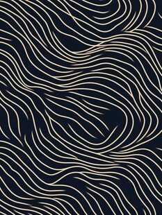 黑金线条流动抽象图案