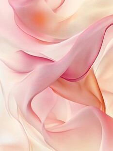 梦幻柔粉飘带纹理背景