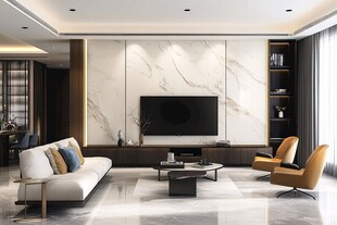 现代简约风时尚客厅空间