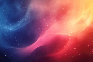 梦幻炫彩星空背景图