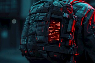 未来感战术背包的科技魅力