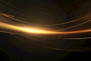 金色流光背景图