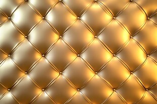 金色菱格皮革纹理背景