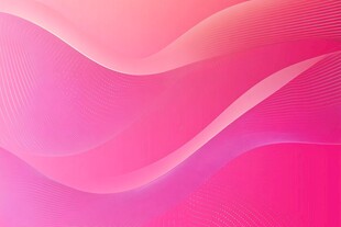 粉色渐变波浪抽象背景图