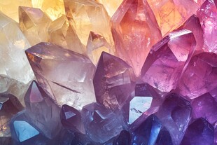 五彩斑斓水晶簇的迷人魅力