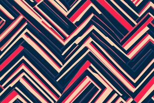 几何条纹图案背景设计