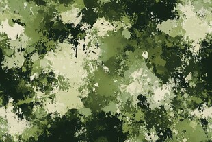 抽象绿调迷彩图案背景