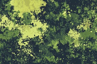 黄绿斑驳抽象纹理背景图