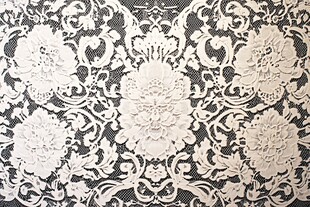 欧式古典花纹蕾丝面料