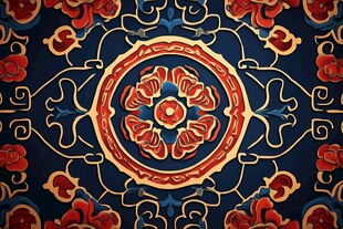 中式传统花纹图案设计