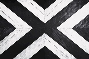 黑白交错几何图案背景