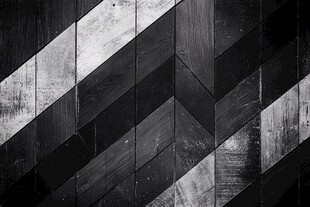 黑白人字纹木质纹理图案