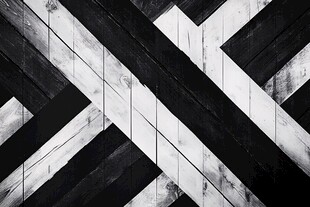 黑白交错木板纹理图案