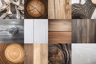 多样木材纹理素材集合