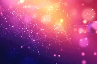 梦幻炫彩科技背景图