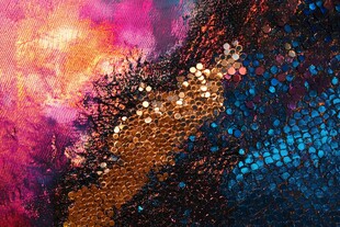 绚丽多彩的艺术纹理图案