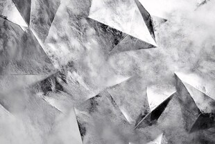 几何金属质感抽象背景图