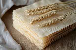 麦香馄饨皮 自然质朴之美