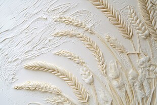 麦芒装饰艺术 精致纹理